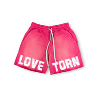 University Washed Shorts - Pink