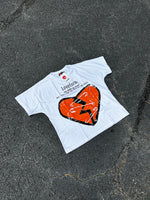 Fragmented Tee - White/Orange