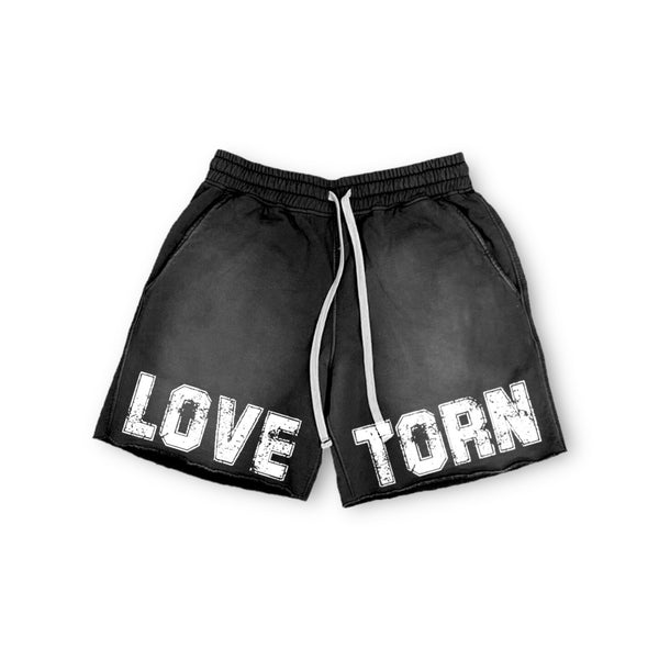 University Washed Shorts - Black