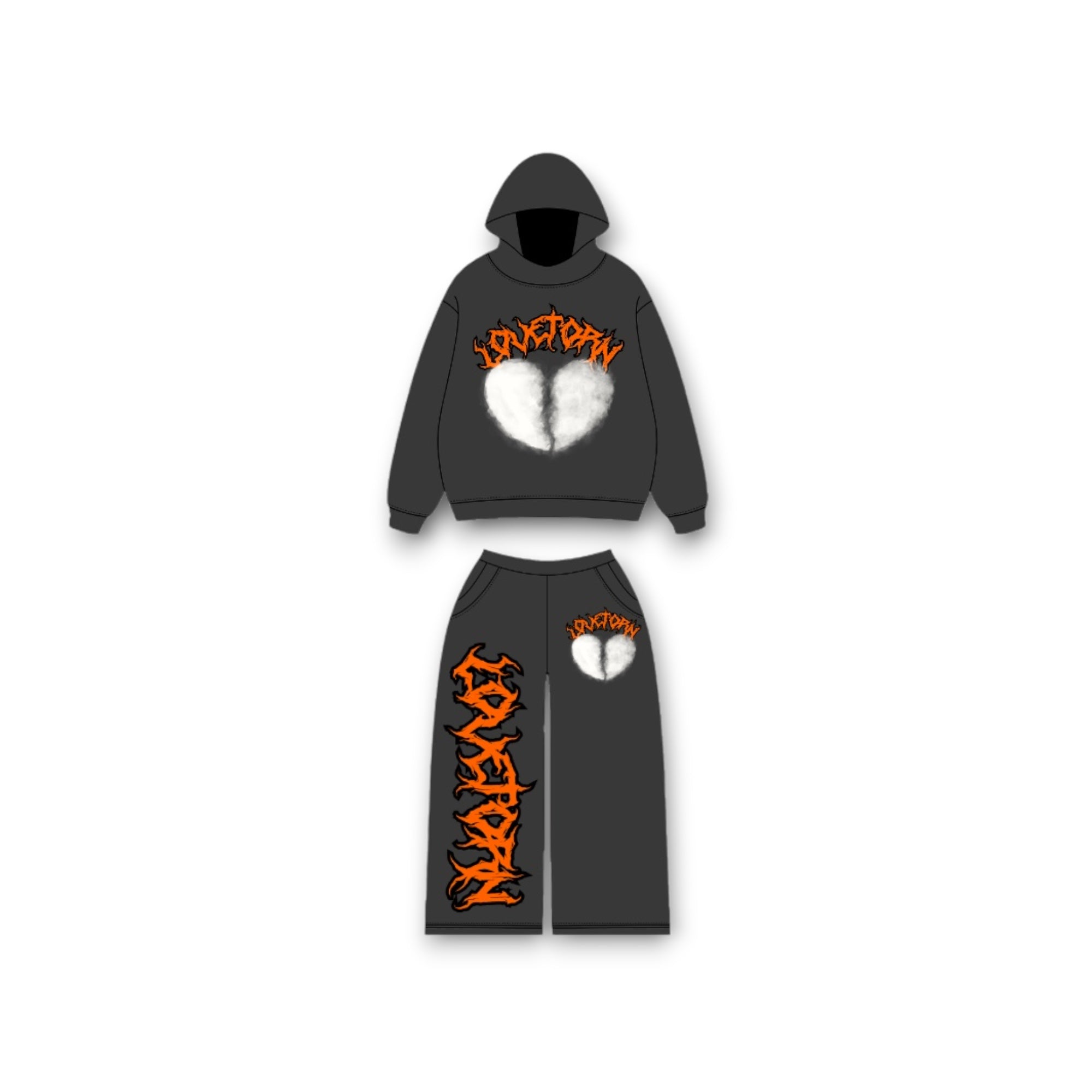 Paramour Set - Charcoal