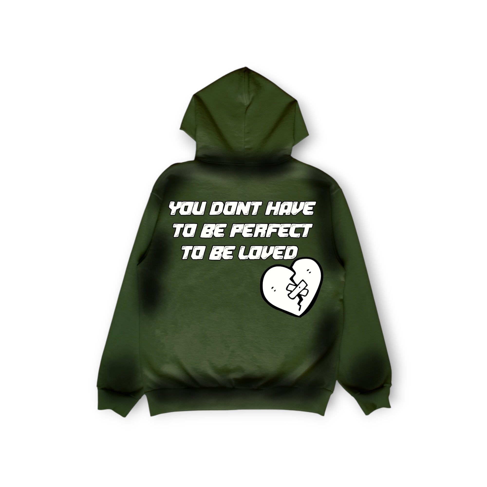 Adoration Zip-Up - Militant Green